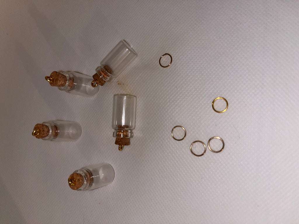 Message in a Bottle MINI fillable Charms