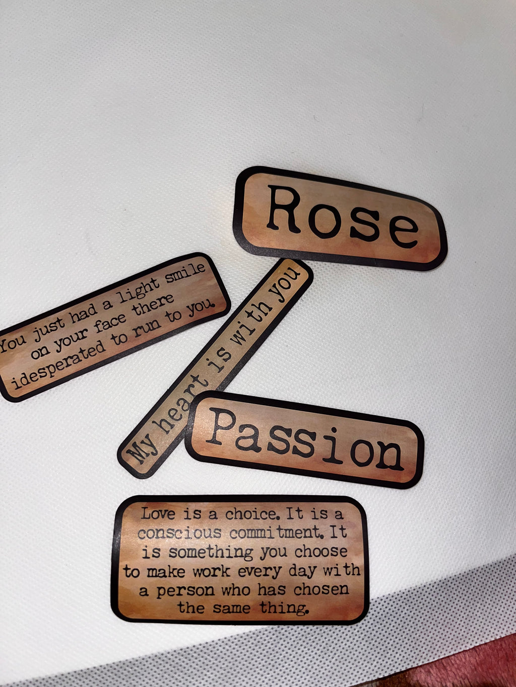 WORDS About WORDS Love stickers