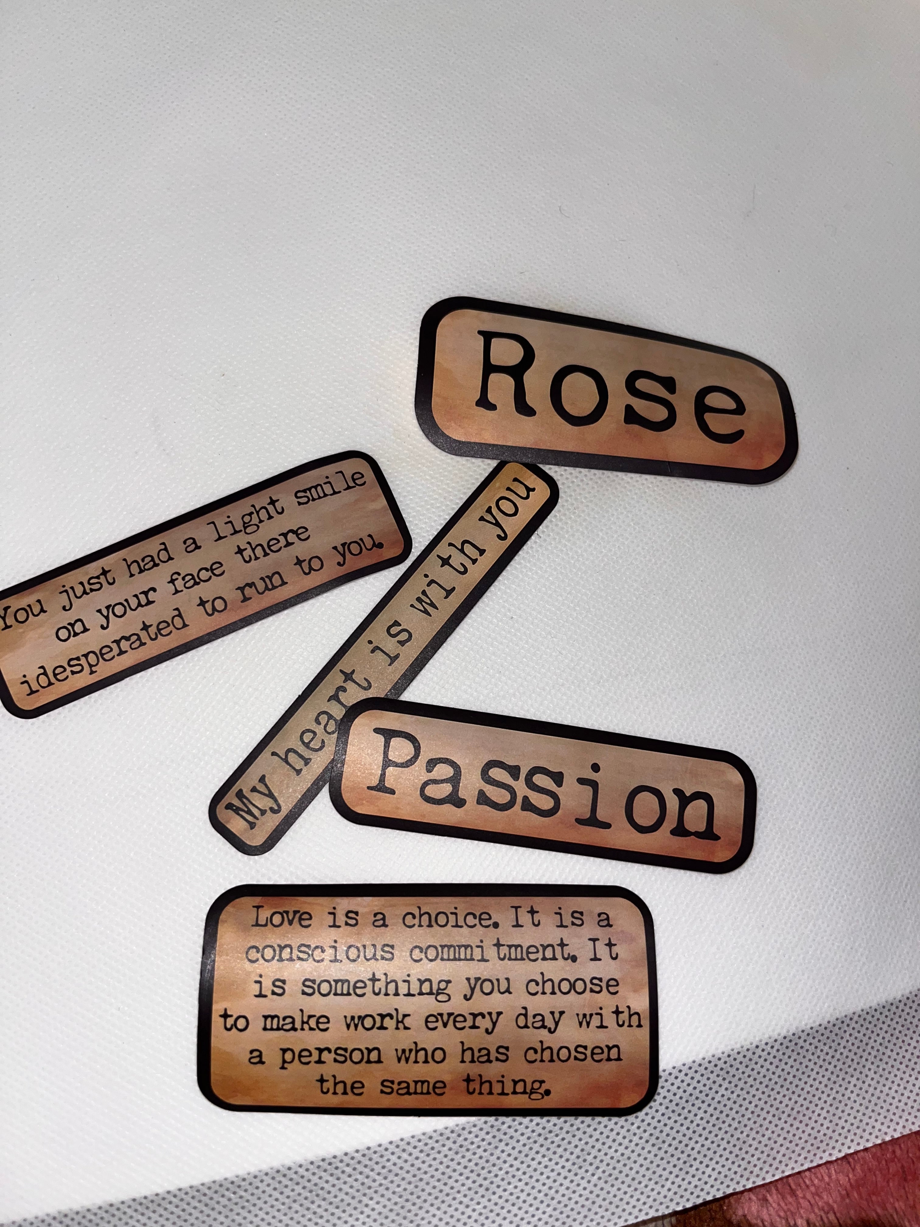 WORDS About WORDS Love stickers