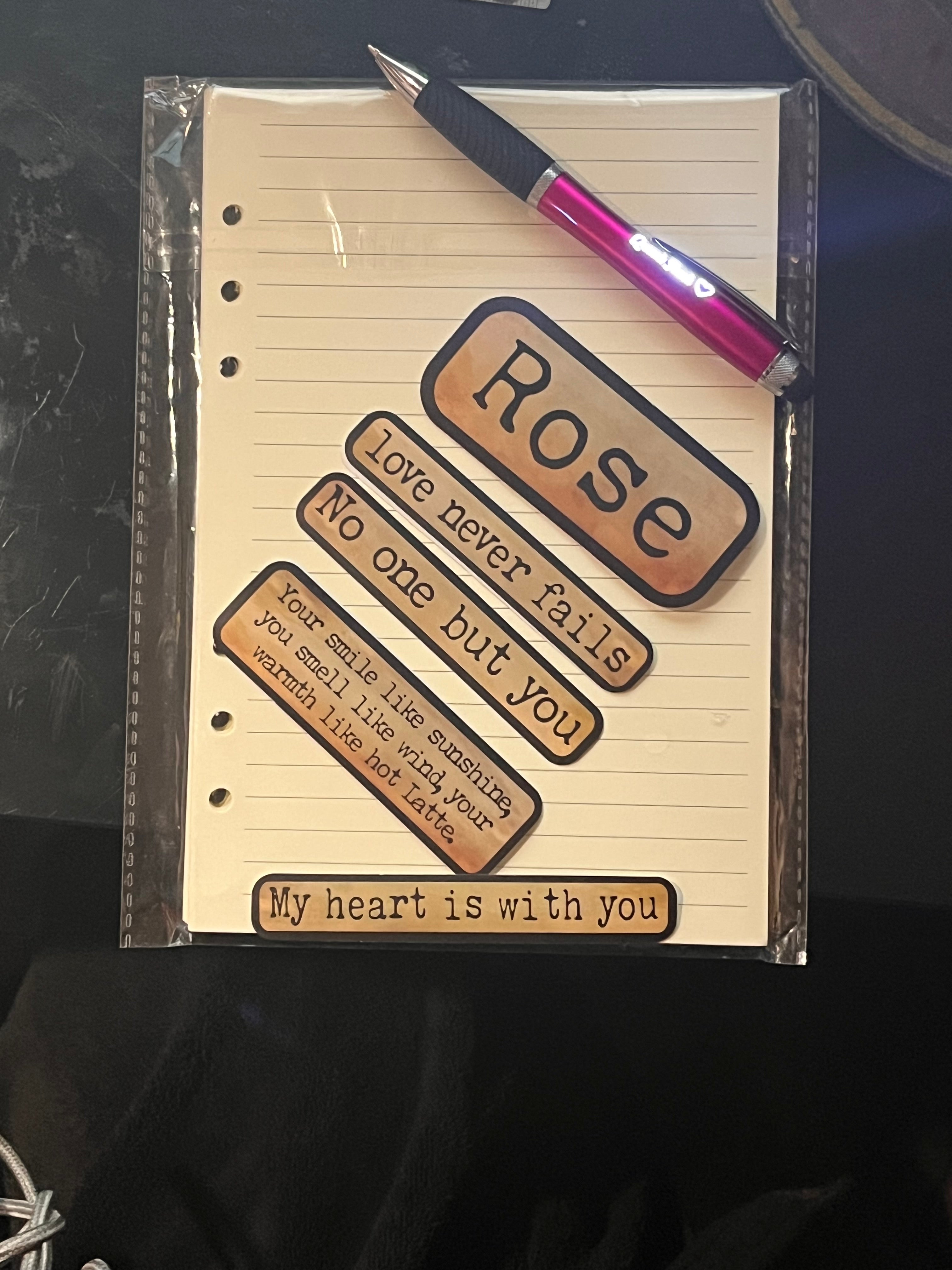 Words About Words Notebook Gift Set