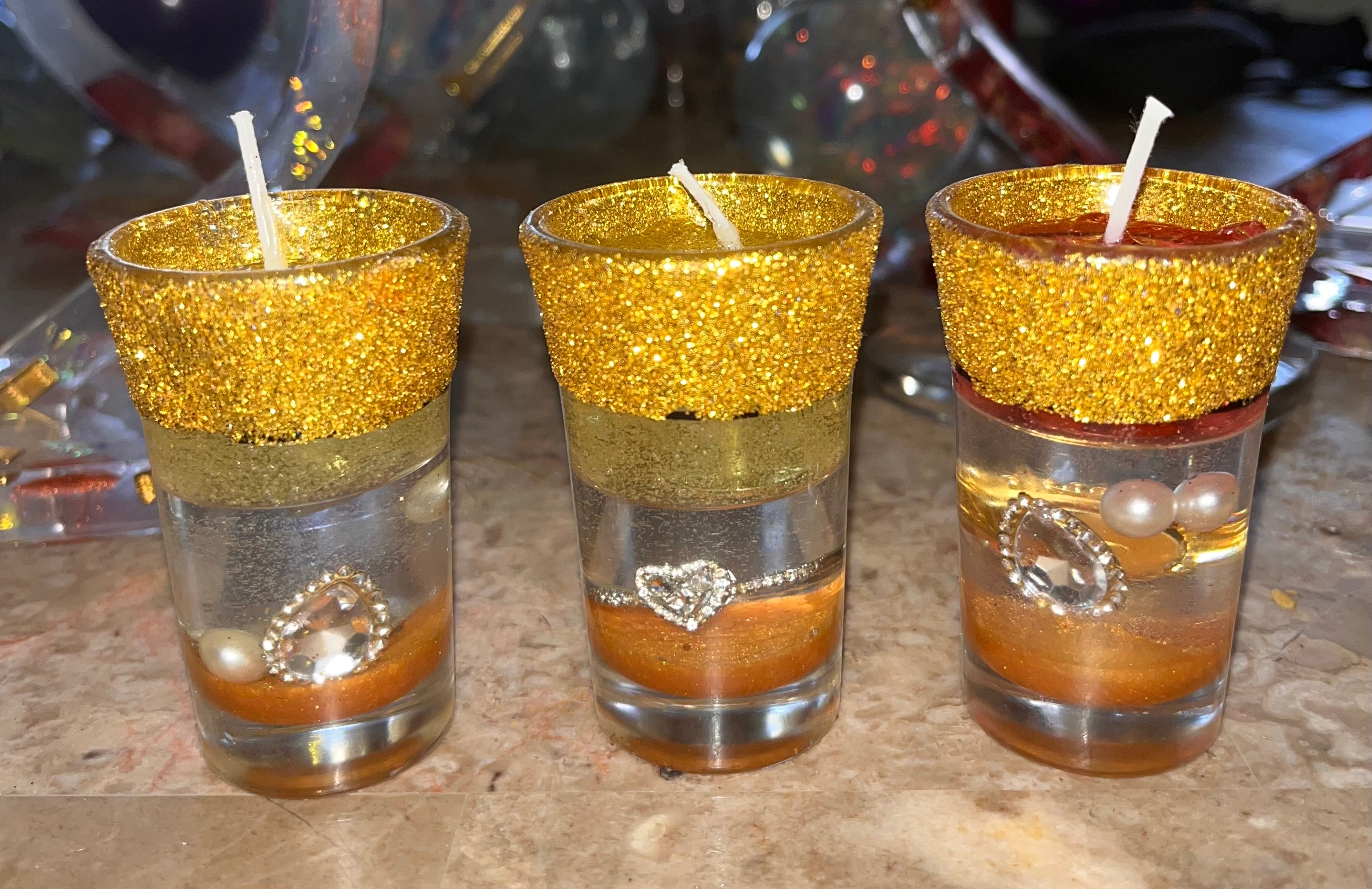 Marry Me SHOT Glass Candle- gift set