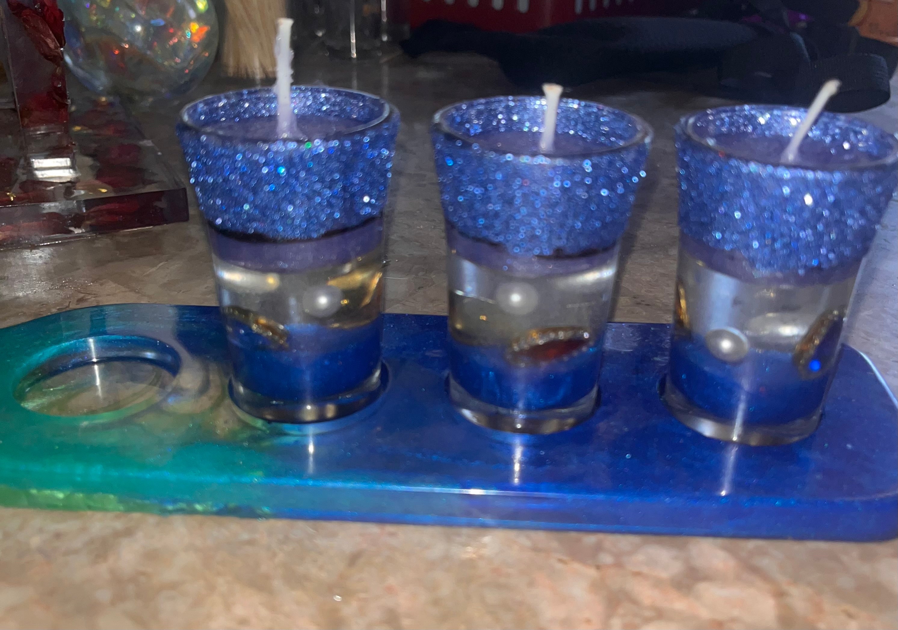 Marry Me SHOT Glass Candle- gift set