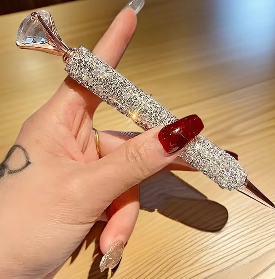 Diamond Words About Words Ballpoint Pen- Regal Gifts