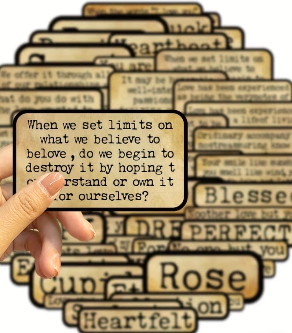 Words About Words- Refillable Notebook